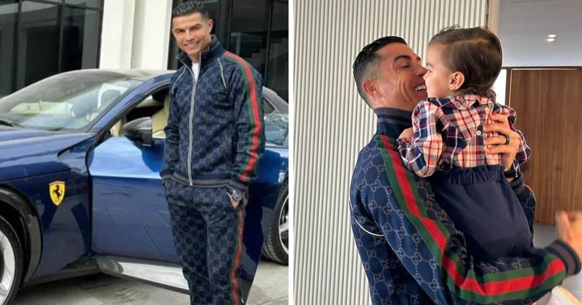 Ronaldo's Heartwarming Moments: Daughter and Ferrari Pics