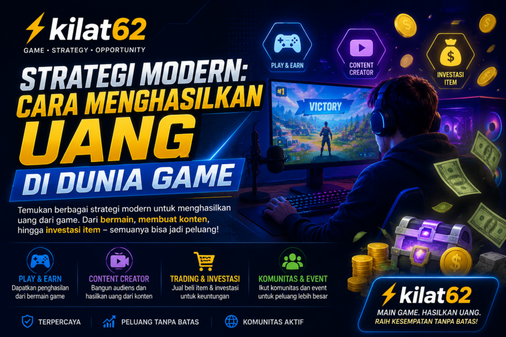 Strategi Modern: Cara Menghasilkan Uang di Dunia Game