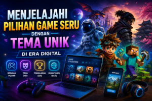 Menjelajahi Pilihan Game Seru dengan Tema Unik Hanya di Kilat62